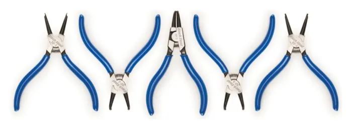 Щипцы Park Tool RP-SET.2 для снятия стопорных колец, набор 5 штук