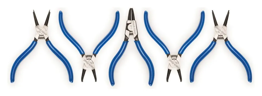 Щипці Park Tool RP-SET.2 для зняття стопорних кілець, набір 5 штук (TOO-93-98)