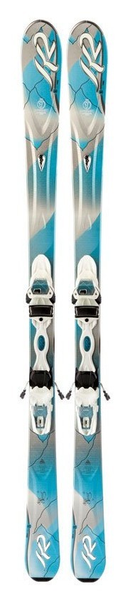 Лижі гірські комплект K2 Supersweet+MOD 10.0 ER3 139см Blue/grey/white (1020107.141.1+1021010.141.3), укр, укр