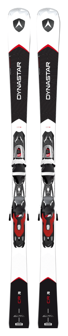 Лижі гірські (комплект) Dynastar CR 70 XPRESS+XPRESS 10 163см Black/white (DADIZ01+FCDD031), укр, укр