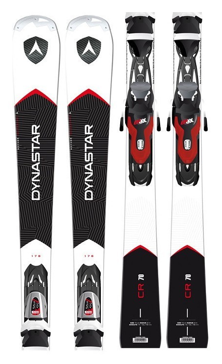 Лежи горные (комплект) Dynastar CR 70 XPRESS+XPRESS 10 163см Black/white (DADIZ01+FCDD031)