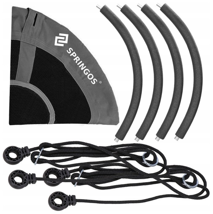 Гойдалка-гніздо Springos кругла 110 см NS027 Black/Grey