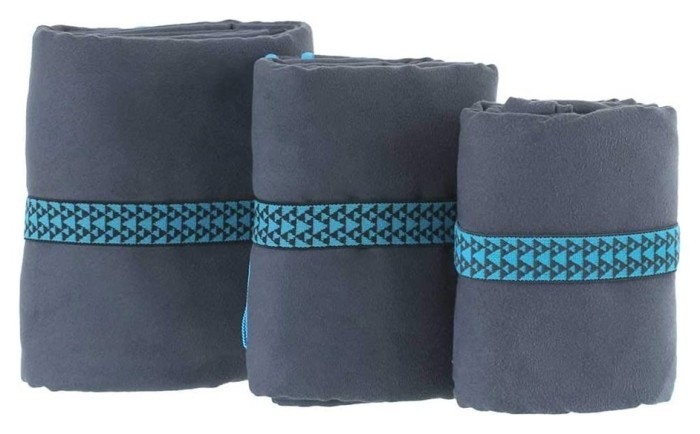 Lifeventure полотенце Recycled Soft Fibre Trek grey Giant