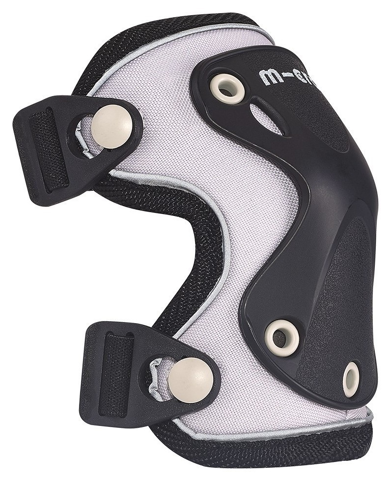 Защитный комплект налокотники и наколенники MICRO - ЧЕРНЫЙ (лик. 17-21 cm, кол. 25-31 cm, M)