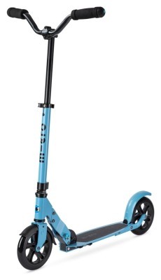 Самокат MICRO серии "Speed Deluxe" - АЛЯСКИНСКИЙ БЛАКИТНЫЙ (складной, до 100 kg, 2-х колесный)