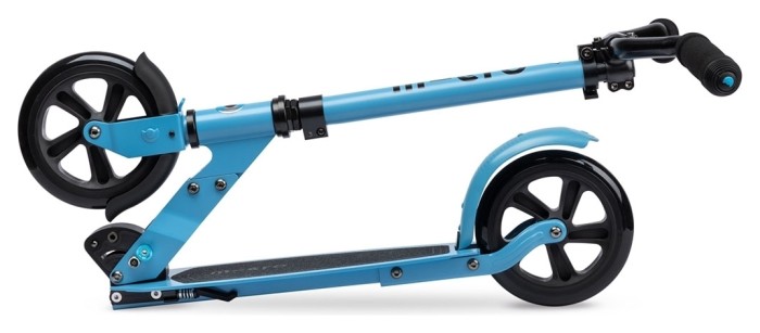 Самокат MICRO серії "Speed Deluxe" - АЛЯСКИНСЬКИЙ БЛАКИТНИЙ (складний, до 100 kg, 2-х колісний), укр, укр