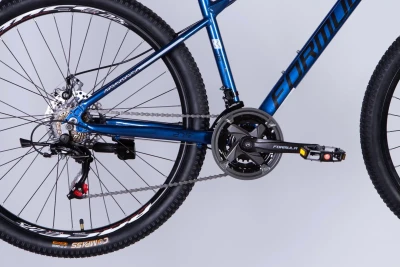 Велосипед AL 27.5" Formula MOTION DD FR рама-16" синiй з чорним 2026