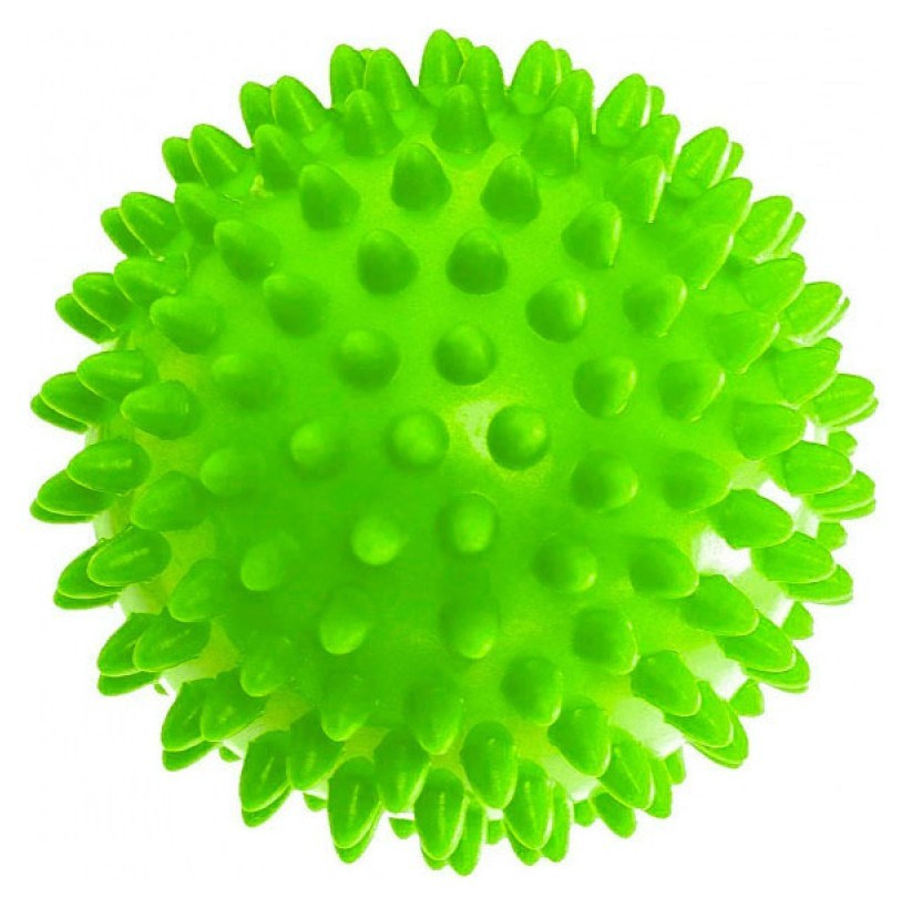 Масажер м'ячик голчастий (8.5см) Bavar Sport, укр, укр