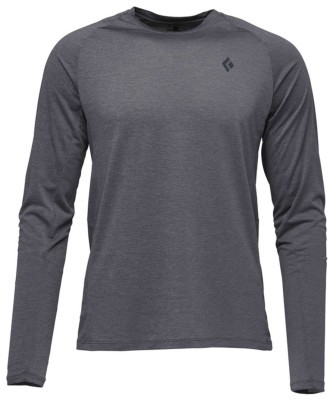 Мужская футболка с длинным рукавом Black Diamond M Lightwire LS Tech Tee, Steel Gray, XXXL