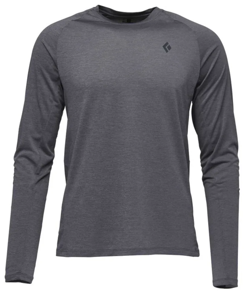 Футболка чоловіча з довгим рукавом Black Diamond M Lightwire LS Tech Tee, Steel Gray, XXXL (SHM_BD 75309000343XL1)