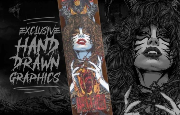 Дека Triad Psychic V2 21" x 5,5" - Hellion, укр, укр