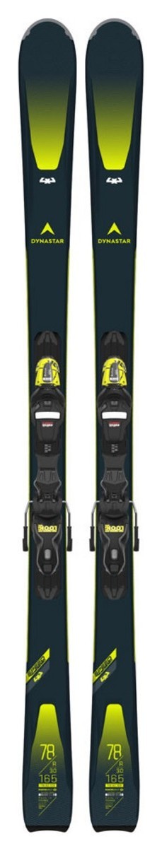 Лижі гірські (комплект) Dynastar SPEEDZONE 4X4 78+XPRESS 11 GW 179см Black/green (DAJX302+FCJD007), укр, укр