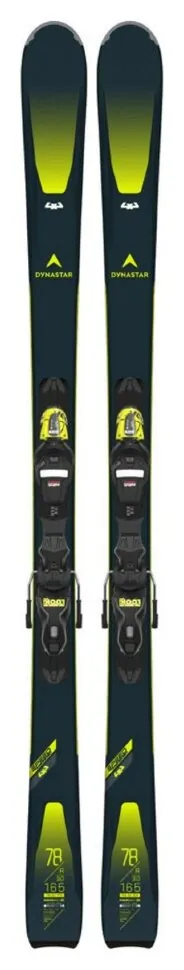Лижі гірські (комплект) Dynastar SPEEDZONE 4X4 78+XPRESS 11 GW 179см Black/green (DAJX302+FCJD007) (179 см чорний/зелений)