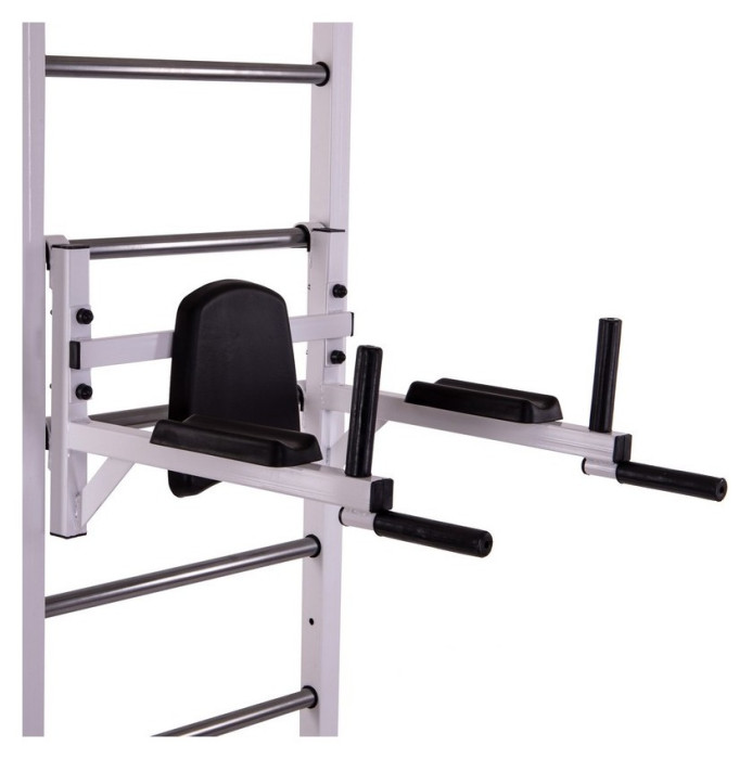 Шведська стінка-стійка пересувна з лавою для преса проф Універсал PRO L-2409, укр, укр