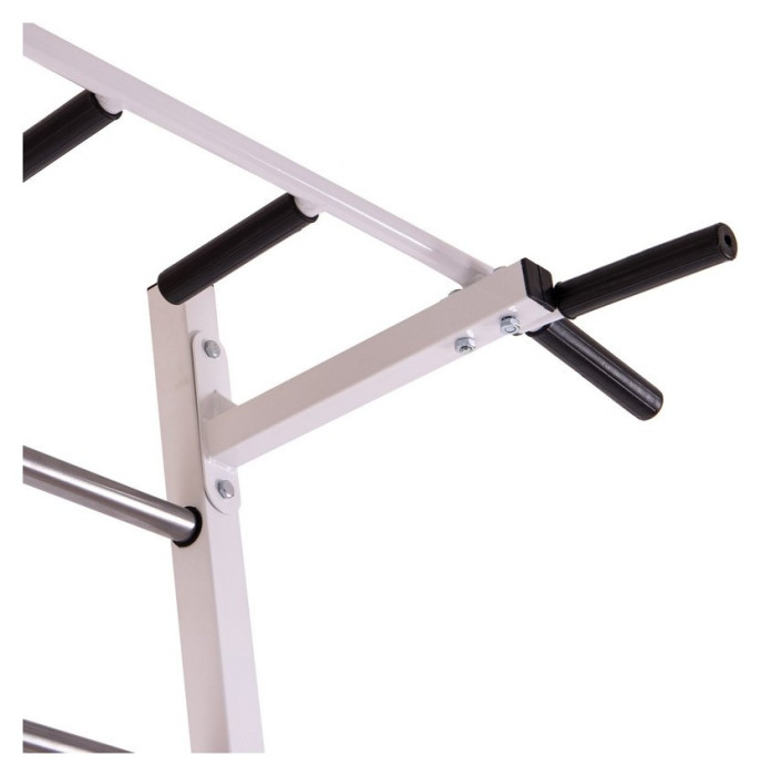 Шведська стінка-стійка пересувна з лавою для преса проф Універсал PRO L-2409, укр, укр