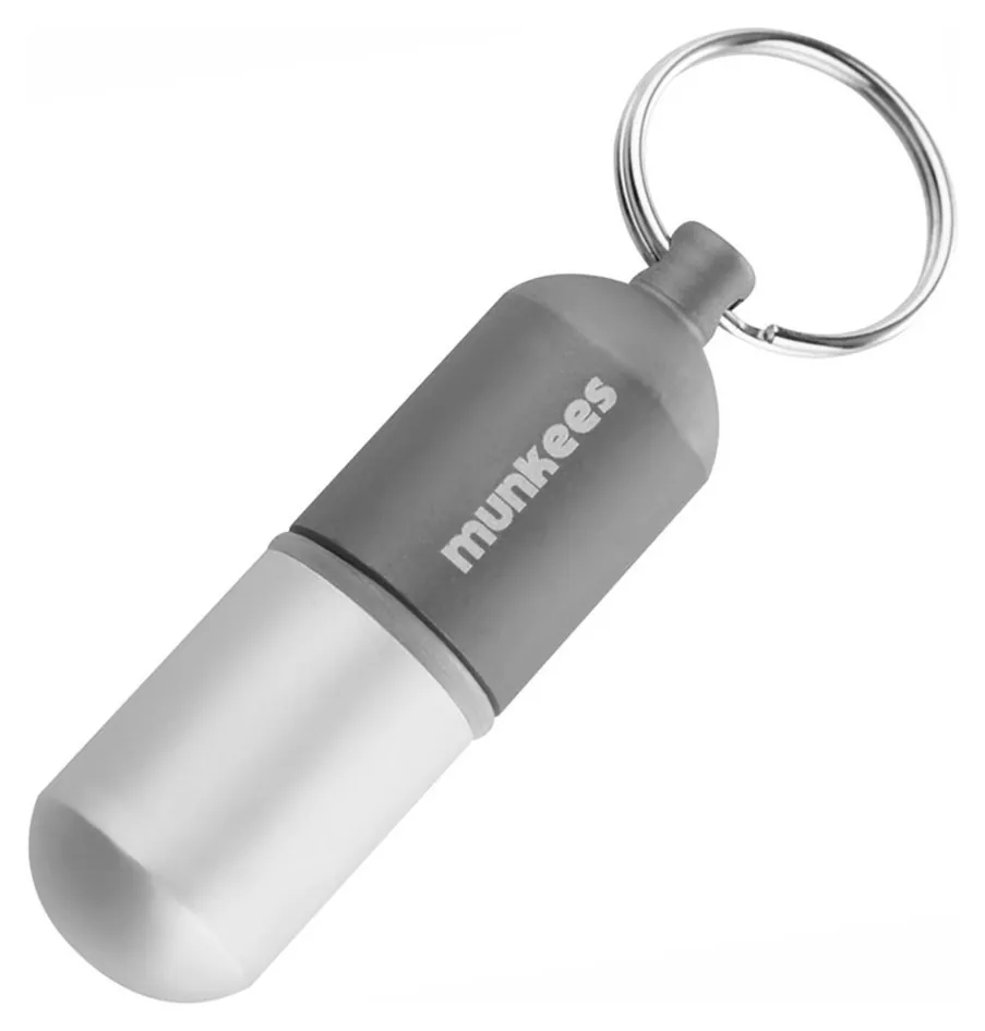 Munkees 3627 брелок Waterproof Capsule Large grey (3627-GY)