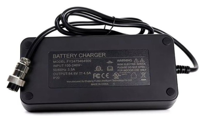 54.6V 4.5A Fast Charger for GT-2000 eBike