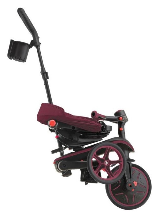 Велосипед дитячий GLOBBER серії EXPLORER TRIKE FOLDABLE 4в1, бордовий, до 20кг, 3 колеса, укр, укр