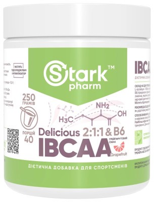Stark IBCAA 2-1-1/Vit B6 - 250g Grapefruit