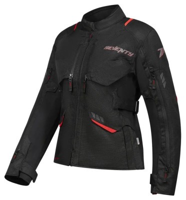 Мотокуртка Seventy JT69 Tanami LADY Black Red