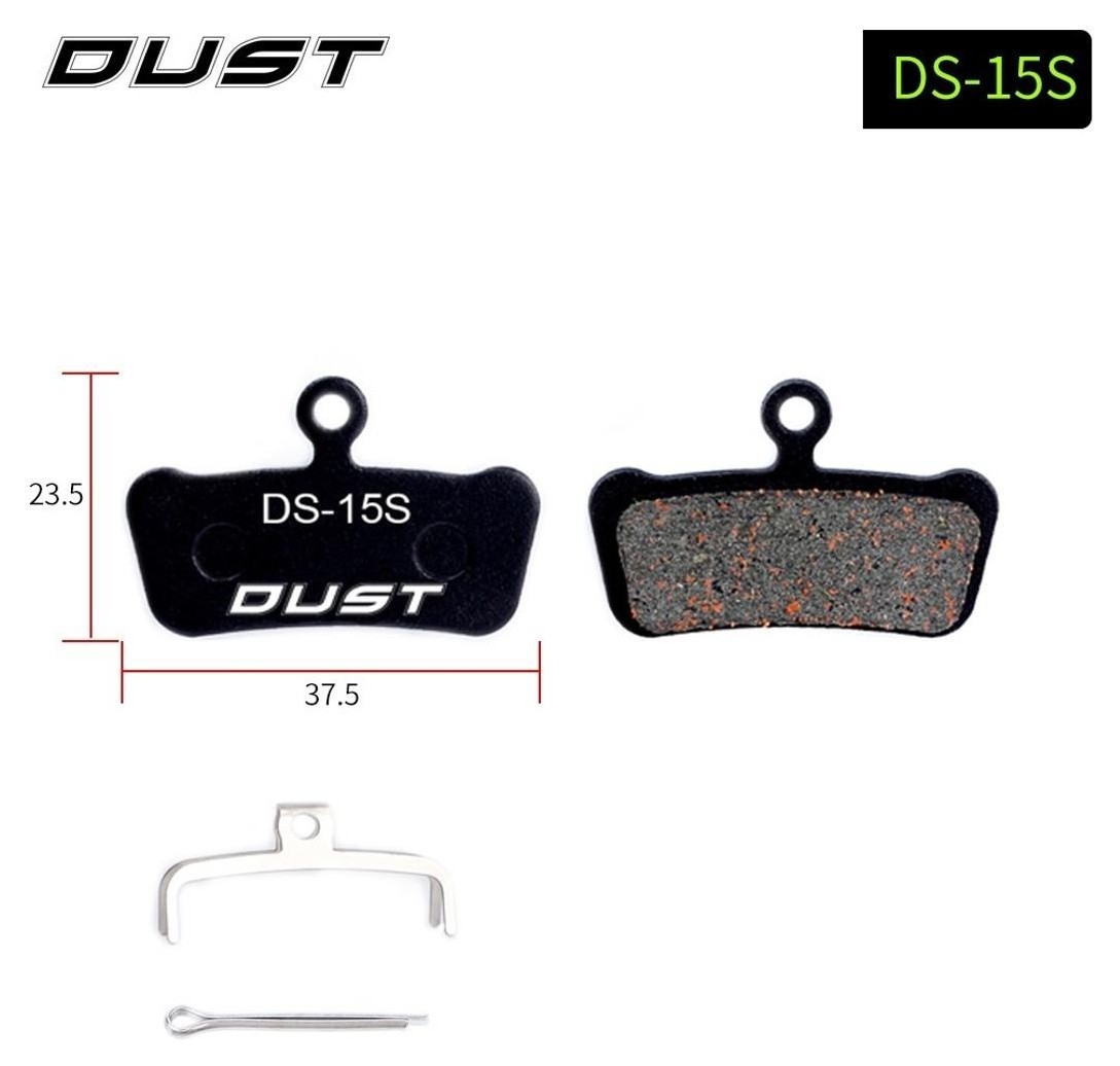 Колодки гальмівні disc напівметал DUST DS-15-1 E7 Trail, E9 Trail XO Trail, XX Trail GUIDE