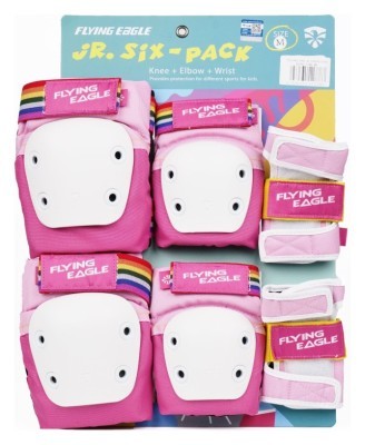 Комплект захисту Flying Eagle Pro JR Valiant рожевий