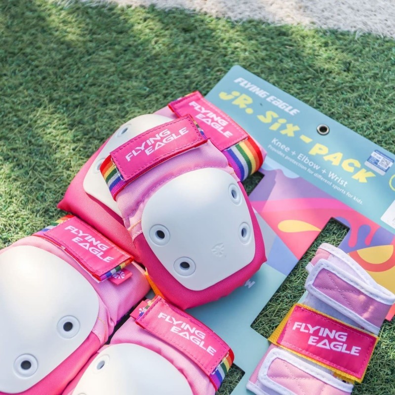 Комплект захисту Flying Eagle Pro JR Valiant рожевий