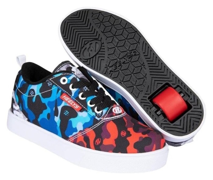 Роликові кросівки Heelys Pro 20 Prints HE100980 Black Red Blue Grey Camo, укр, укр