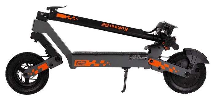 Електросамокат Kugoo Kirin G2 2025 (800 Вт; 15 А*год; 48 В), чорний, укр, укр