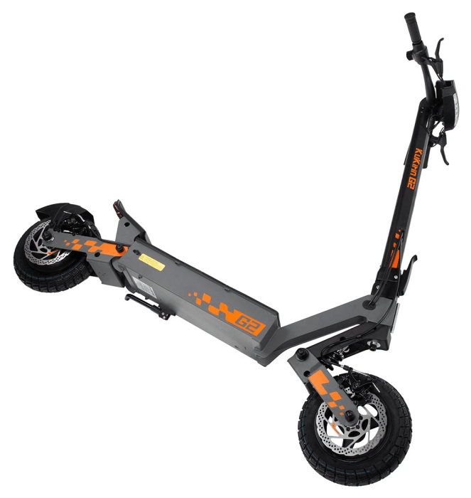 Електросамокат Kugoo Kirin G2 2025 (800 Вт; 15 А*год; 48 В), чорний, укр, укр