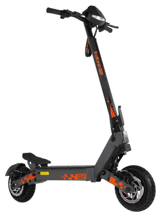 Електросамокат Kugoo Kirin G2 2025 (800 Вт; 15 А*год; 48 В), чорний, укр, укр