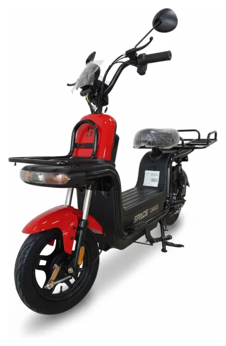 Электроскутер SPACE CARGO 60B 800Вт 20А*г барабан/барабан свинцово-кислотный красный 2026