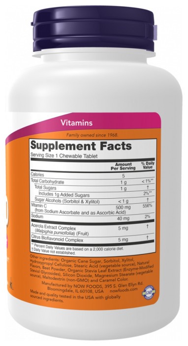 C-500 - 100 tabs Cherry