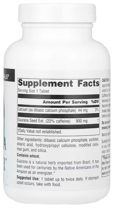 Guarana Energizer™ 900 mg - 100 tabs