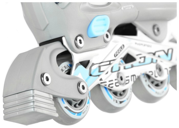 Раздвижные ролики Action KIRE/Blue/33-36