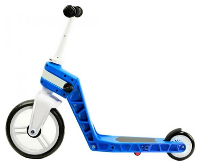 Беговел-самокат Real Baby синій
