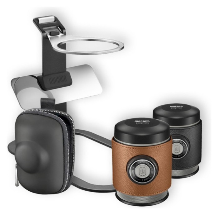 Набор для кофе Wacaco Picopresso: эспрессо-кофеварка, чехлы и стенд-подставка