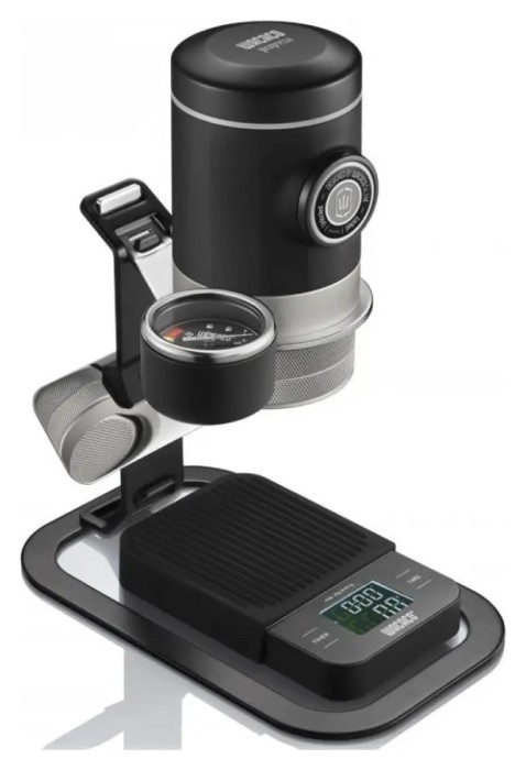 Набор для кофе Wacaco Picopresso: эспрессо-кофеварка, чехлы и стенд-подставка