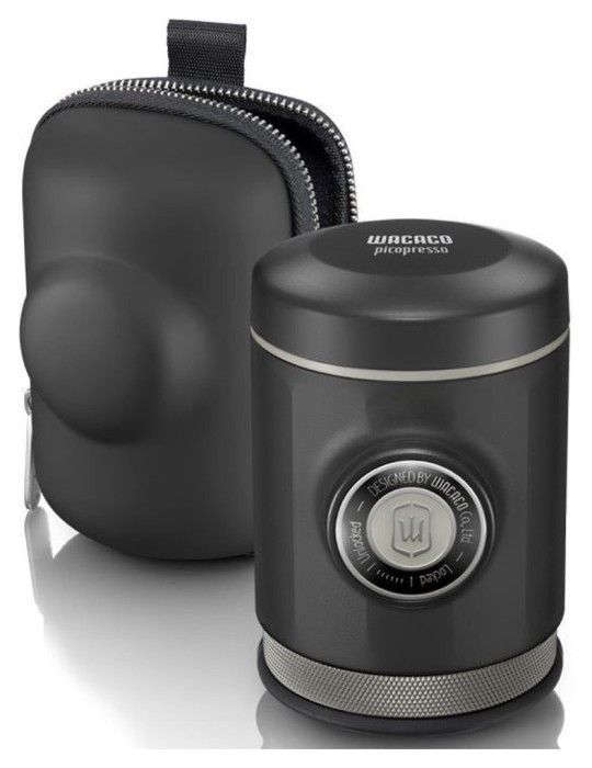 Набор для кофе Wacaco Picopresso: эспрессо-кофеварка, чехлы и стенд-подставка