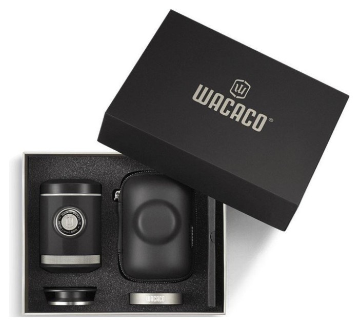 Набор для кофе Wacaco Picopresso: эспрессо-кофеварка, чехлы и стенд-подставка