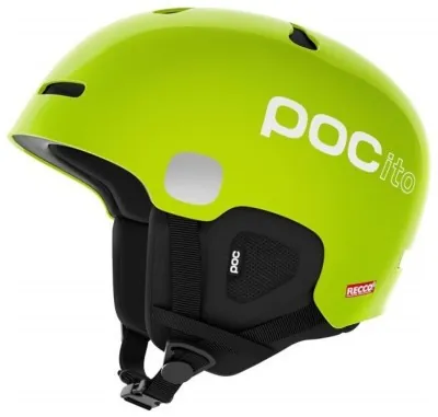 Шолом гірськолижний POCito Auric Cut SPIN, Fluorescent Yellow/Green, XS/S
