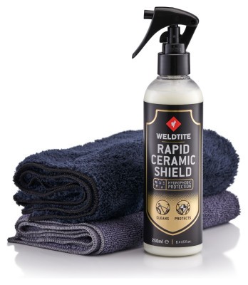 Полироль для велосипеда Weldtite 03103 Rapid Ceramic Shield Kit