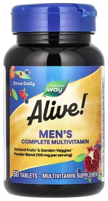 Men's Complete Multivitamin - 50 tabs (Поврежденная упаковка)
