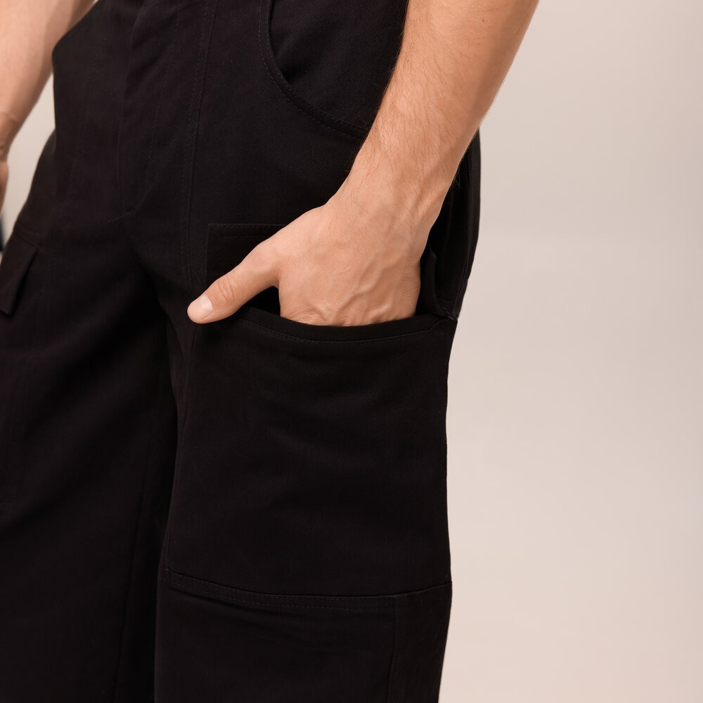 Брюки-карго Pobedov Axis Черный S PNcr3 164Sba