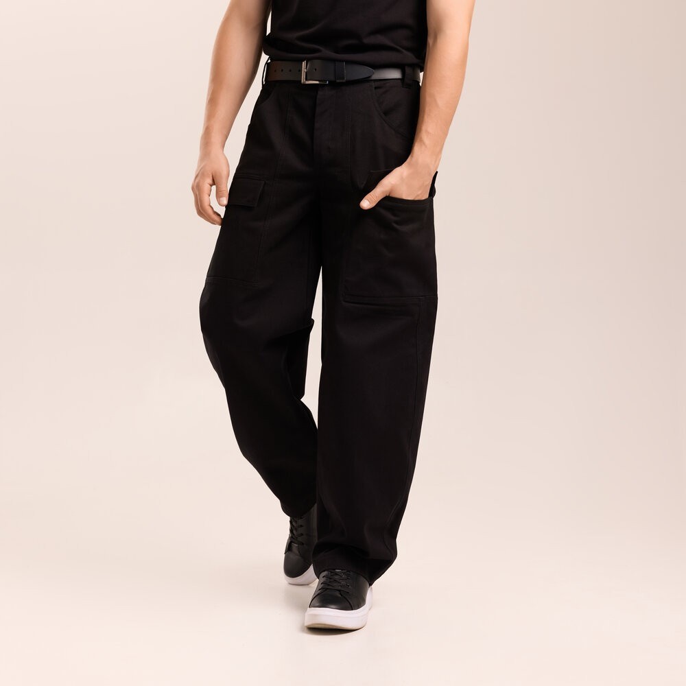 Брюки-карго Pobedov Axis Черный S PNcr3 164Sba