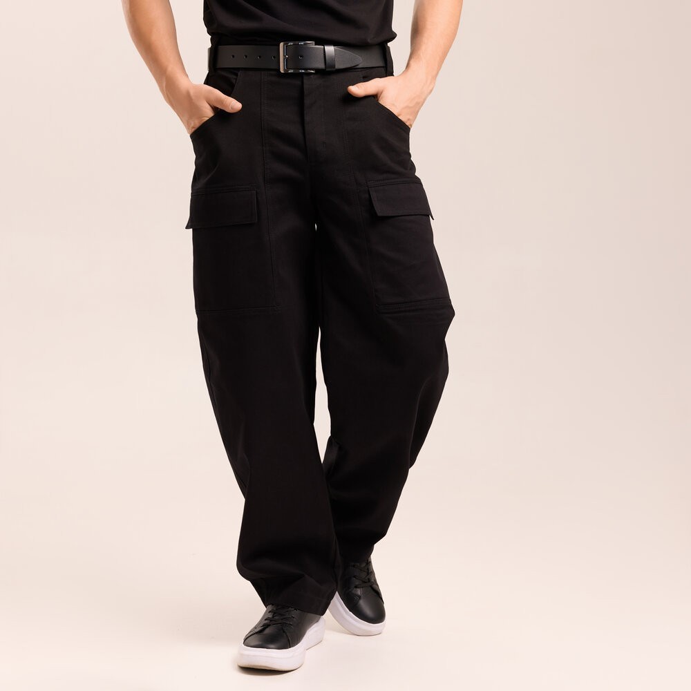 Брюки-карго Pobedov Axis Черный S PNcr3 164Sba