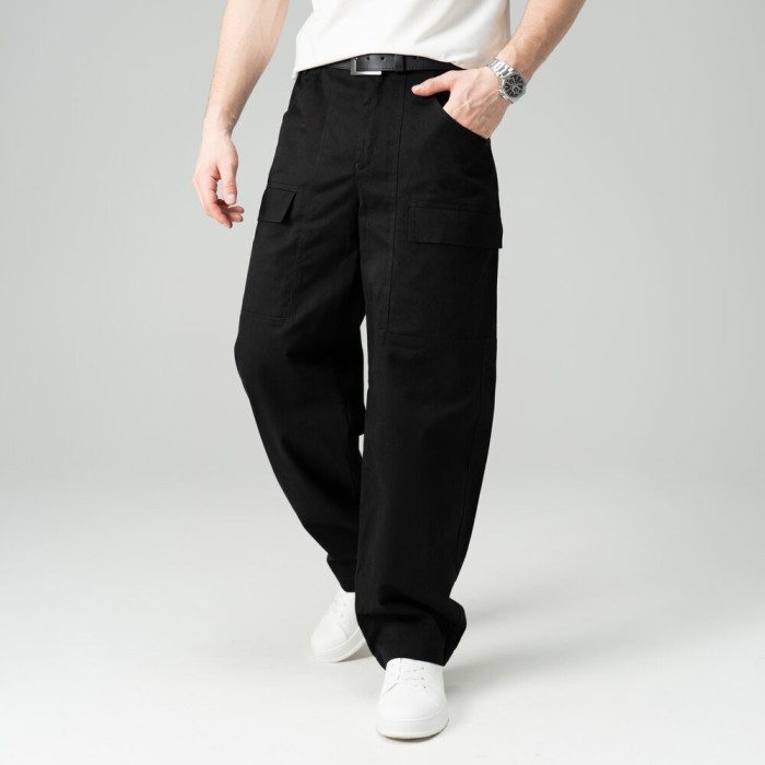 Штани-карго Pobedov Axis Чорний S PNcr3 164Sba, укр, укр