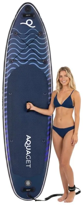Надувная SUP доска Aquaget 320 см с веслом AQ0046 Navy Blue/Black