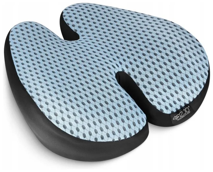 Ортопедична подушка 4FIZJO для спини 41 x 40 см Sky Blue (P-5907739318770)