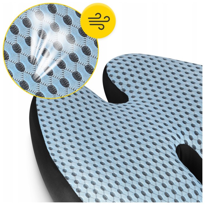 Ортопедична подушка 4FIZJO для спини 41 x 40 см Sky Blue (P-5907739318770)
